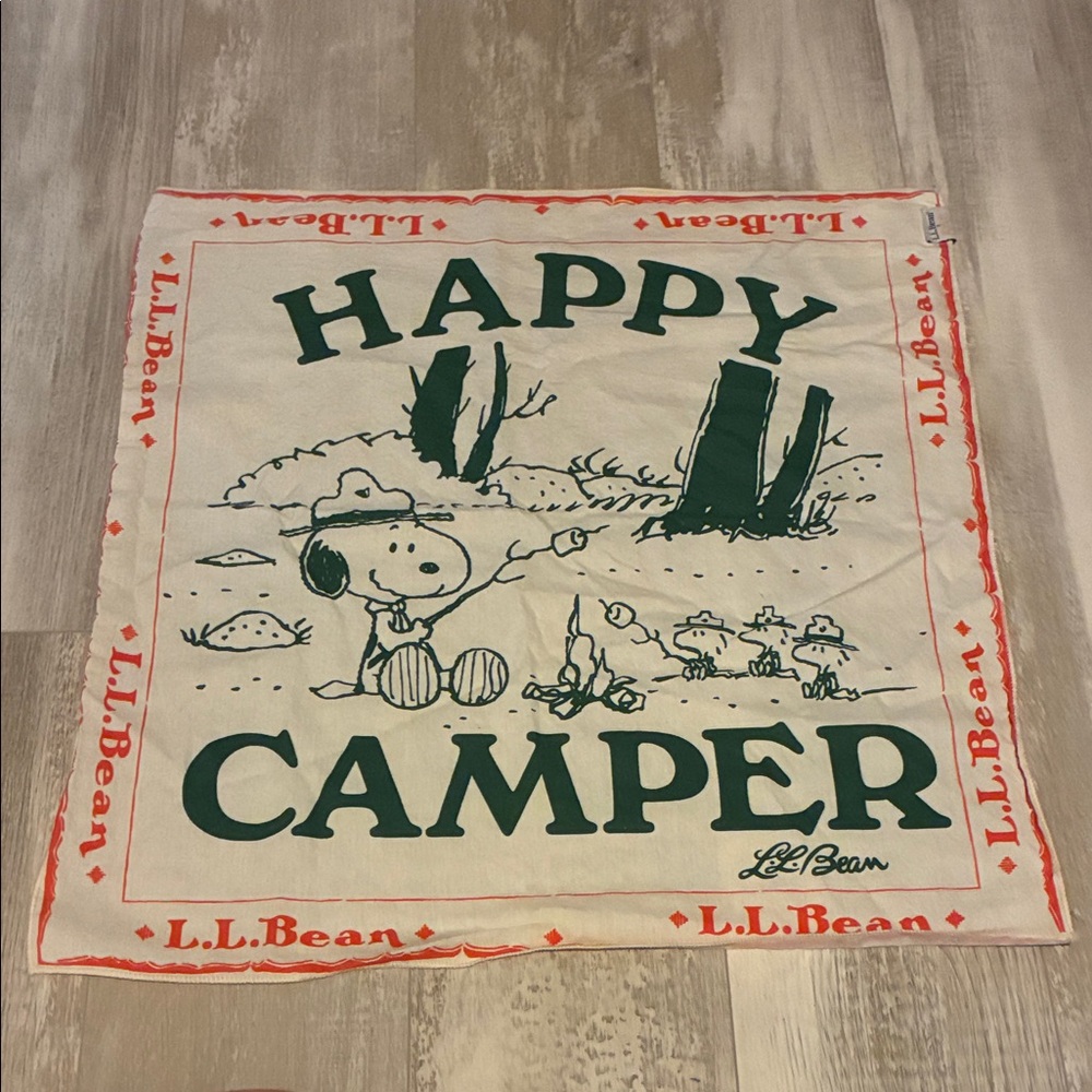 L.L. Bean x Snoopy Bandana NWOT